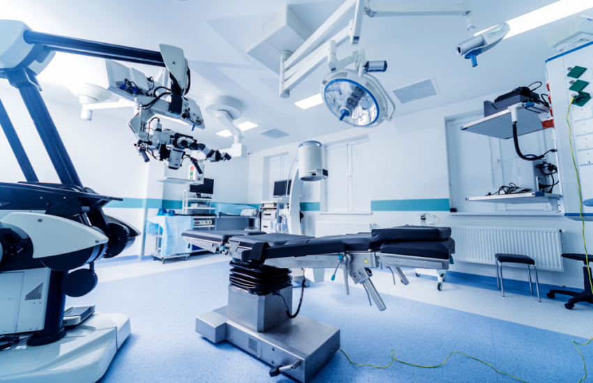 Imagem de equipamentos hospitalares